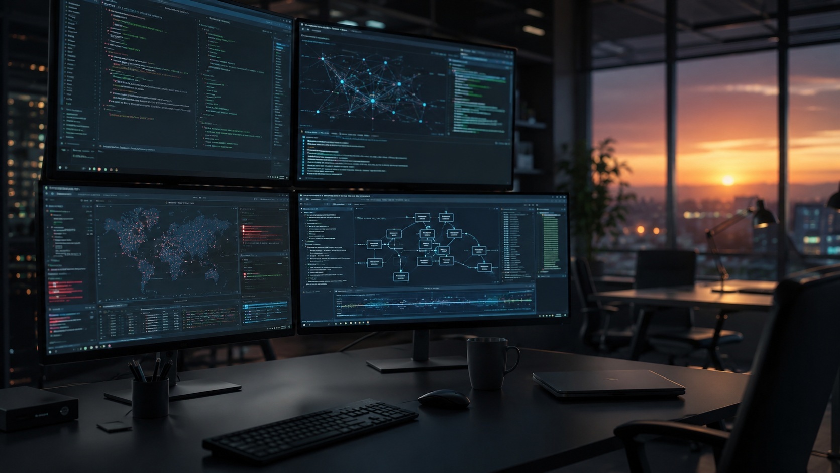 Cybersecurity deck